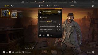 Dying Light 2 Gear artifact rarity jacket