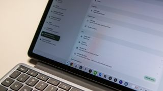 Cloud storage settings on Lenovo Chromebook Duet 11