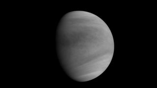 Venus as seen by Japan's Akatsuki orbiter in December 2015. 