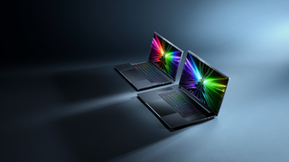 two Razer Blade laptops