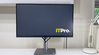 The Asus PA278CFRV monitor on a desk