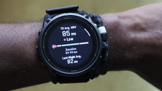 Garmin Enduro 3 on wrist