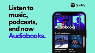 Spotify audiobooks graphic