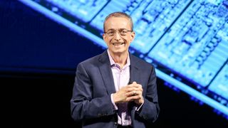 Pat Gelsinger, chief executive officer at Intel, pictured on stage at Computex 2024 in Taipei on June 4, 2024. 