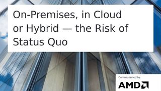 On-premises, in cloud or hybrid — the risk of status quo whitepaper