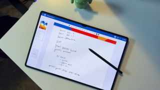 Goodnotes on the Samsung Galaxy Tab S9 Ultra