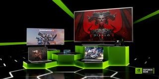 NVIDIA GeForce NOW cloud gaming platform graphic