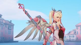 Pink Mercy skin