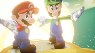 In-game screenshot from Mario & Luigi: Brothership