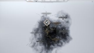 A screenshot of the idea tree from city-building game Frostpunk 2