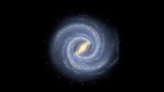 The Milky Way Galaxy is organized into spiral arms of giant stars that illuminate interstellar gas and dust. The sun is in a finger called the Orion Spur.