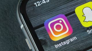 Dunkler Modus von Instagram