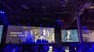 AWS reinvent basketball