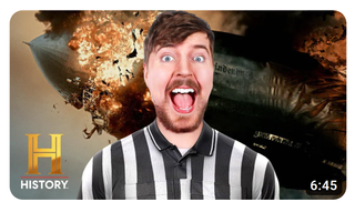 MrBeast's face on YouTube Thumbnails