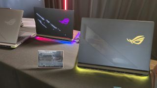 ROG Strix Scar 2025 on a table