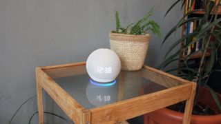 echo dot with clock