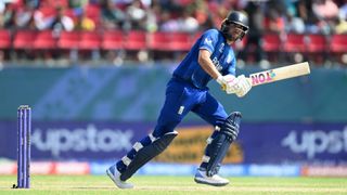 Dawid Malan plays a shot ahead of the England vs Afghanistan live stream