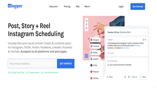 Hopper landing page