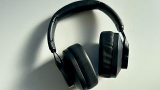 Austrian Audio Hi-X20 wired over-ear headphones on a white surface