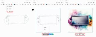 Using Sketch to Image using Samsung Notes.