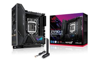 Bästa moderkorten: Asus ROG Strix Z590-I