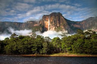 Angel falls waterfall