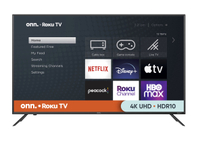 Onn 65" 4K Roku TV