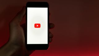 YouTube on smartphone