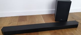 The Samsung HW-Q700B Dolby Atmos soundbar