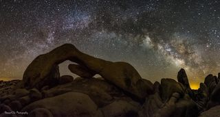 Milky Way Over Joshua Tree National Park