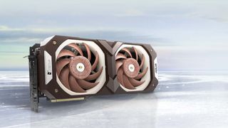 Die Asus RTX 3080 Noctua Edition glänzt mit ihren ungewöhnlichen Farben, Leistung und geringer Geräuschkulisse