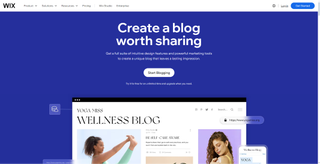 Launch a blog with Wix.com