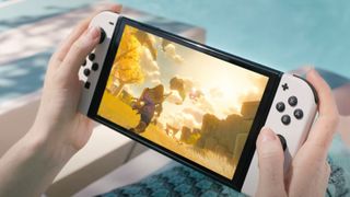 Press image of the Nintendo Switch OLED