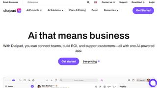 Dialpad website screenshot.