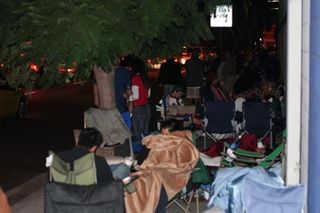 More than 100 gamers lined up outside of a Best Buy in Los Angeles Wednesday night, eagerly anticipating the midnight PS3 launch for Thursday.