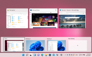 Windows 11 virtuele desktops