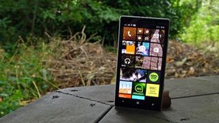 A photo of a Windows Phone