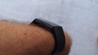 Fitbit haptische knop