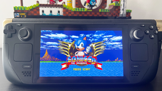 Sonic CD on Steam Deck