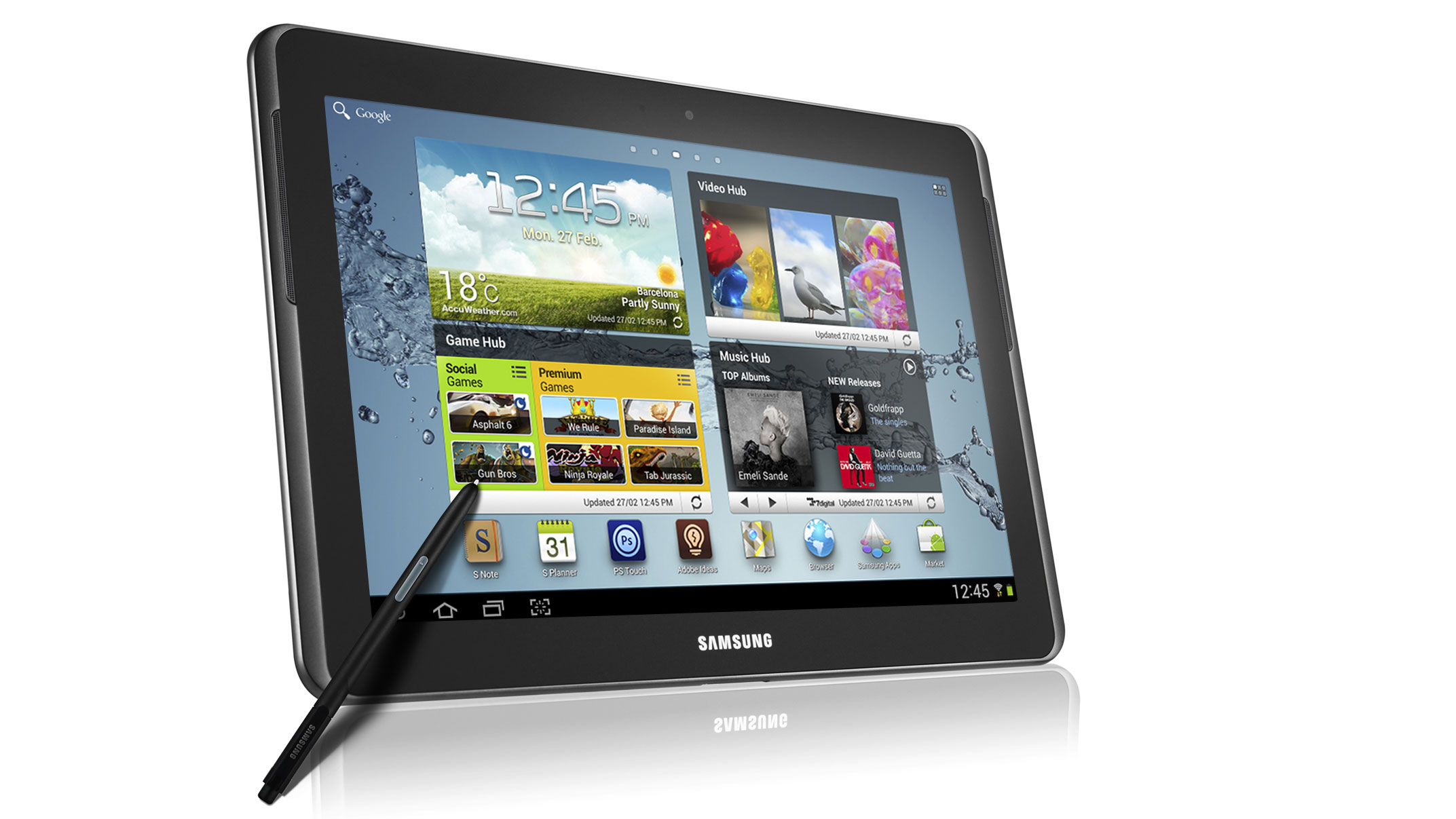 Samsung Galaxy Note 10.1 gets refit with quad-core chip and S-Pen slot