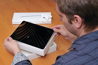 iPad unboxing