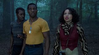 Jonathan Majors and Jurnee Smollett in Lovecraft Country