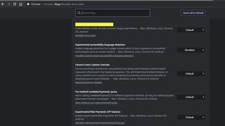 Google Chrome force dark mode