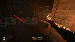 Indiana Jones Gizeh Serpent's Chest key location