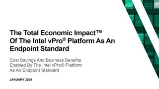 Cost savings and business benefits enabled by The Intel vPro® platform as an endpoint standard