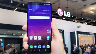 A photo taken by the TechRadar team of the new LG G7 Fit