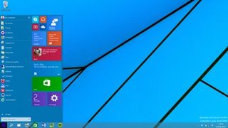 The new Start menu is here