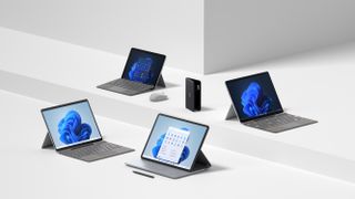 Surface Pro X, Surface Pro 8, Surface Laptop Studio, Surface Go 3 e Surface Duo 2