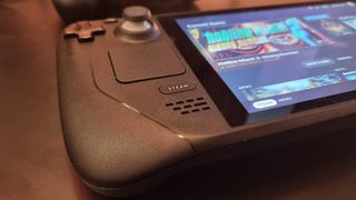 Photo of Steam Deck handheld console