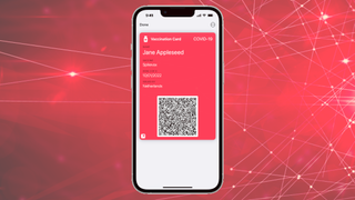 Covid-19 vaccination record on iPhone